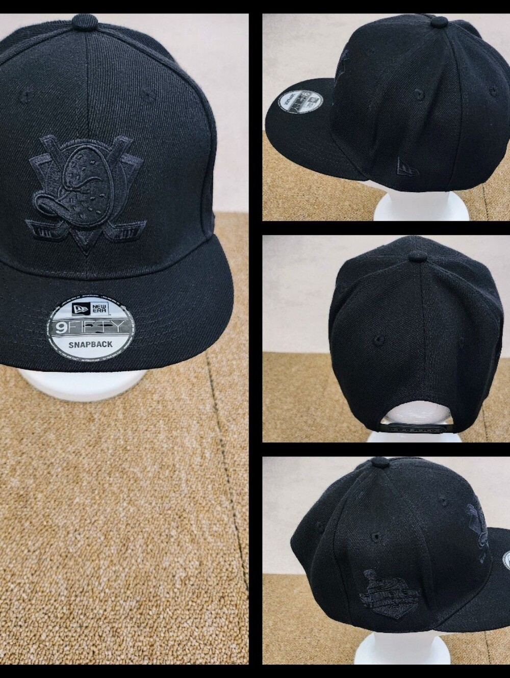 ANAHEIM DUCKS NHL HOCKEY SNAPBACK HAT.